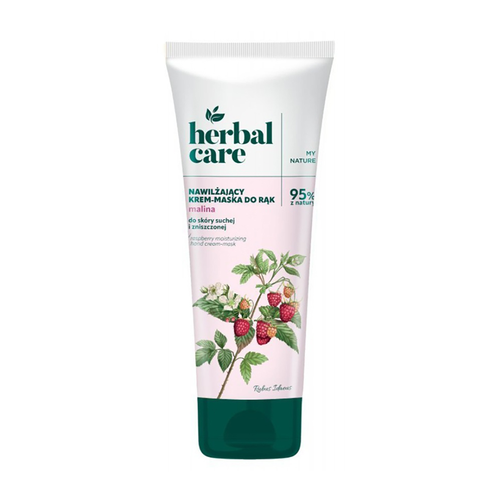 Зволожувальна крем-маска для рук Farmona Herbal Care Raspberry Moisturizing Hand Cream-Mask, 100 мл